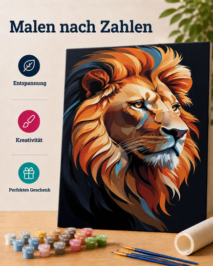 Malen nach Zahlen - König der Farben