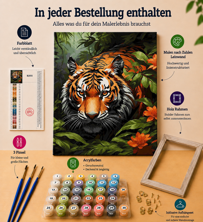 Malen nach Zahlen - Schatten der Wildnis